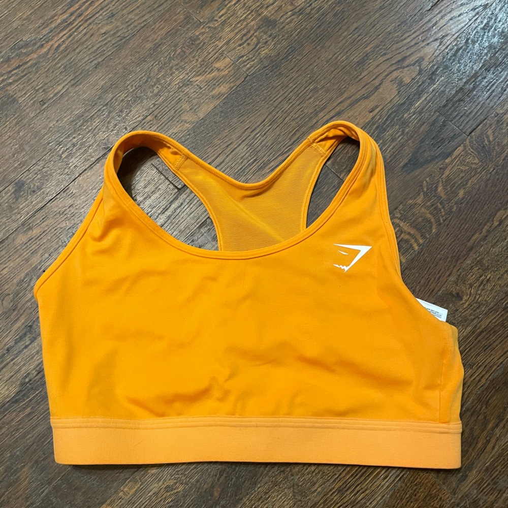 Orange Athletic Sports bra